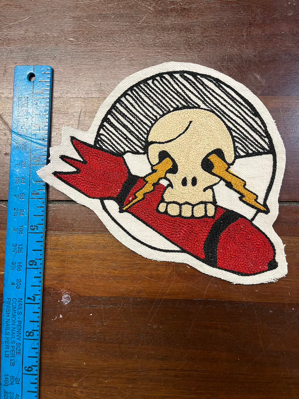 Replica - 33rd Reconnaissance Squadron, 67th Tactical Reconnaissance Group- replica chainstitched patch