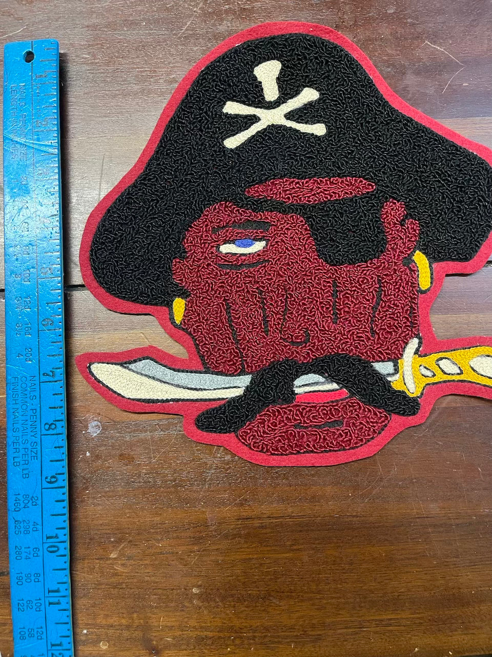 x Scallywag Chenille Patch