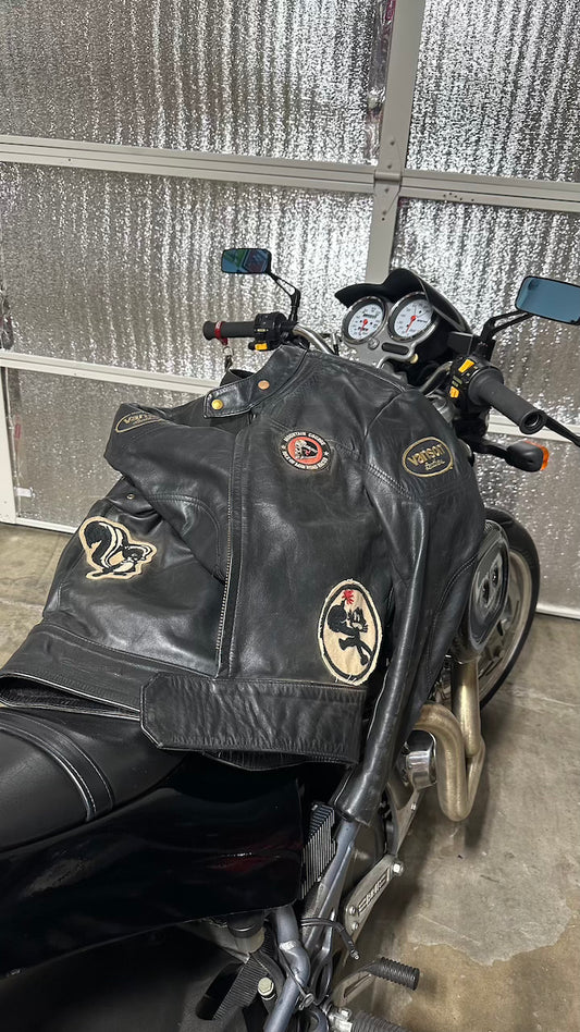 "The JG" Commissioned Chaintstitched patches