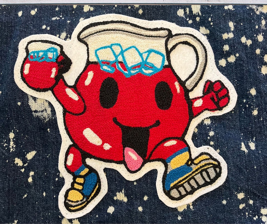 Kool-Aid Man Commissioned Chainstitched patch
