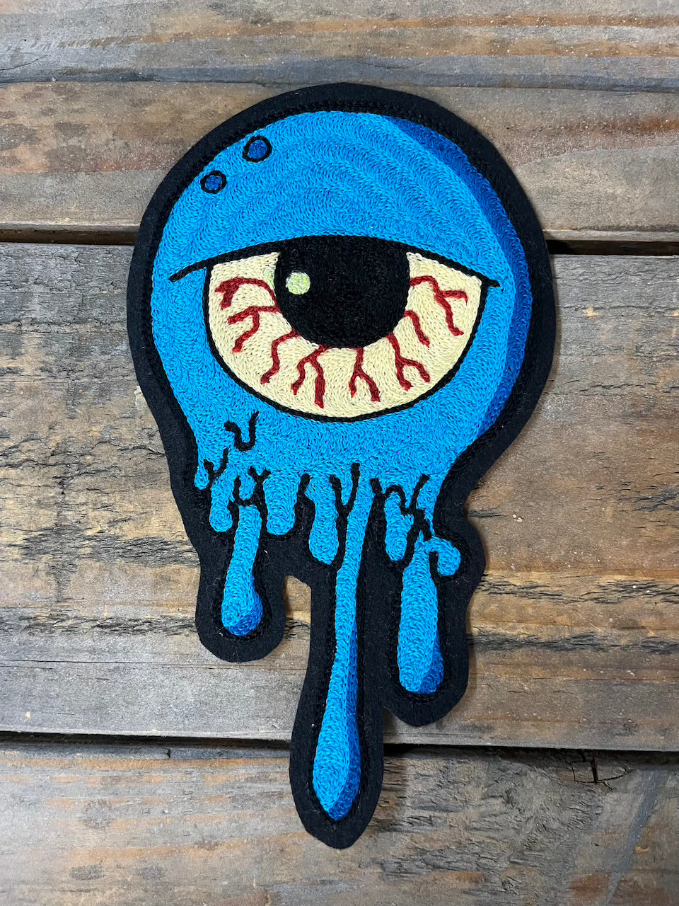 "I'll be watchin' you" Chainstitched patch