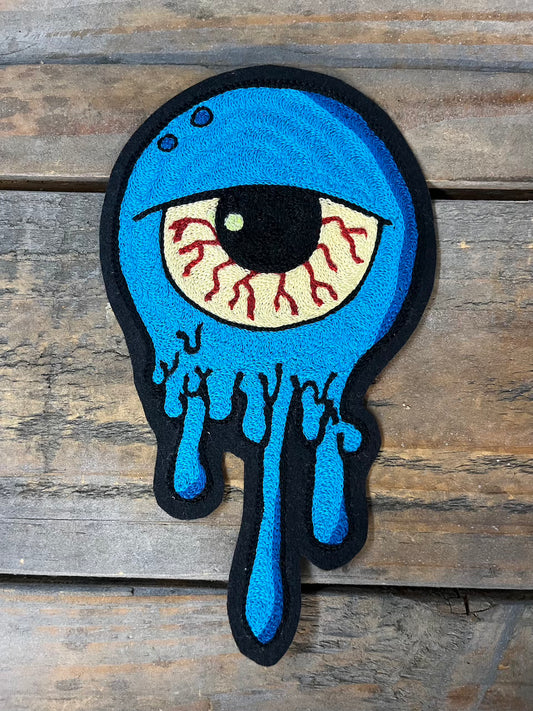 "I'll be watchin' you" Chainstitched patch