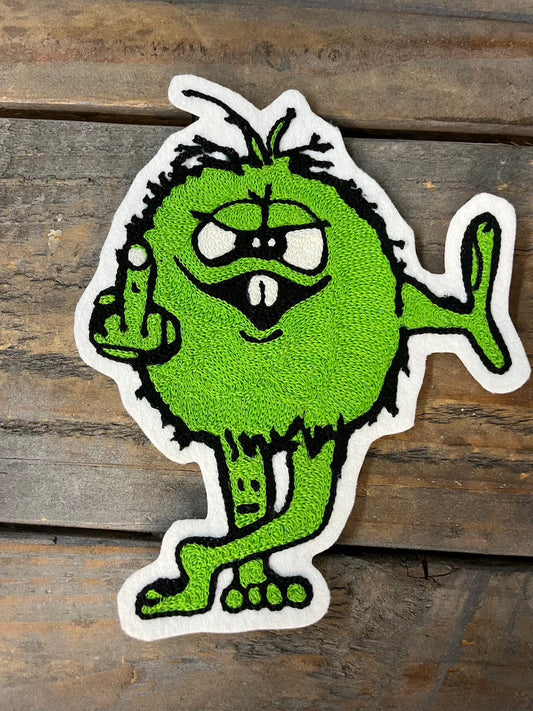 "Have a nice day" Chainstitched patch