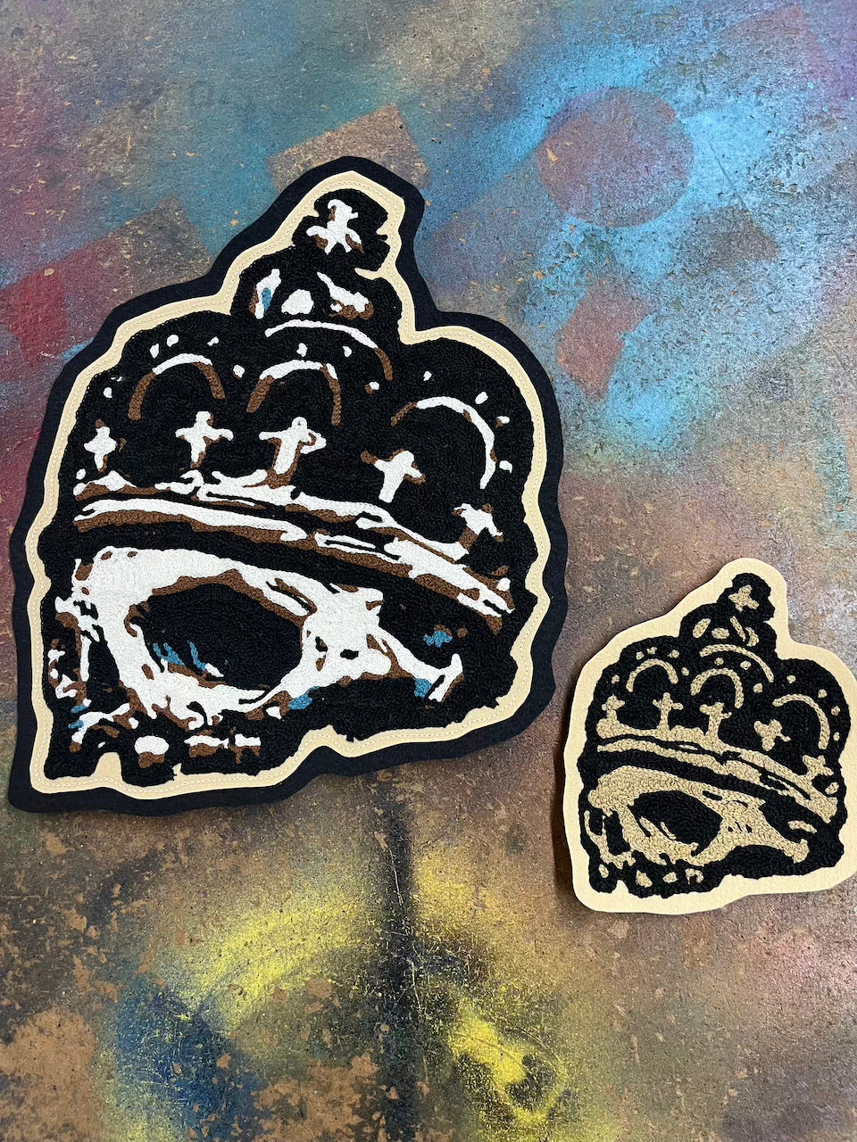 Commissioned Patches for Tony Morgan Studio