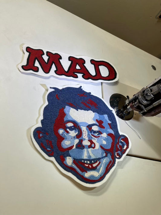 MAD Alfred E. Neuman Chainstitched Patch