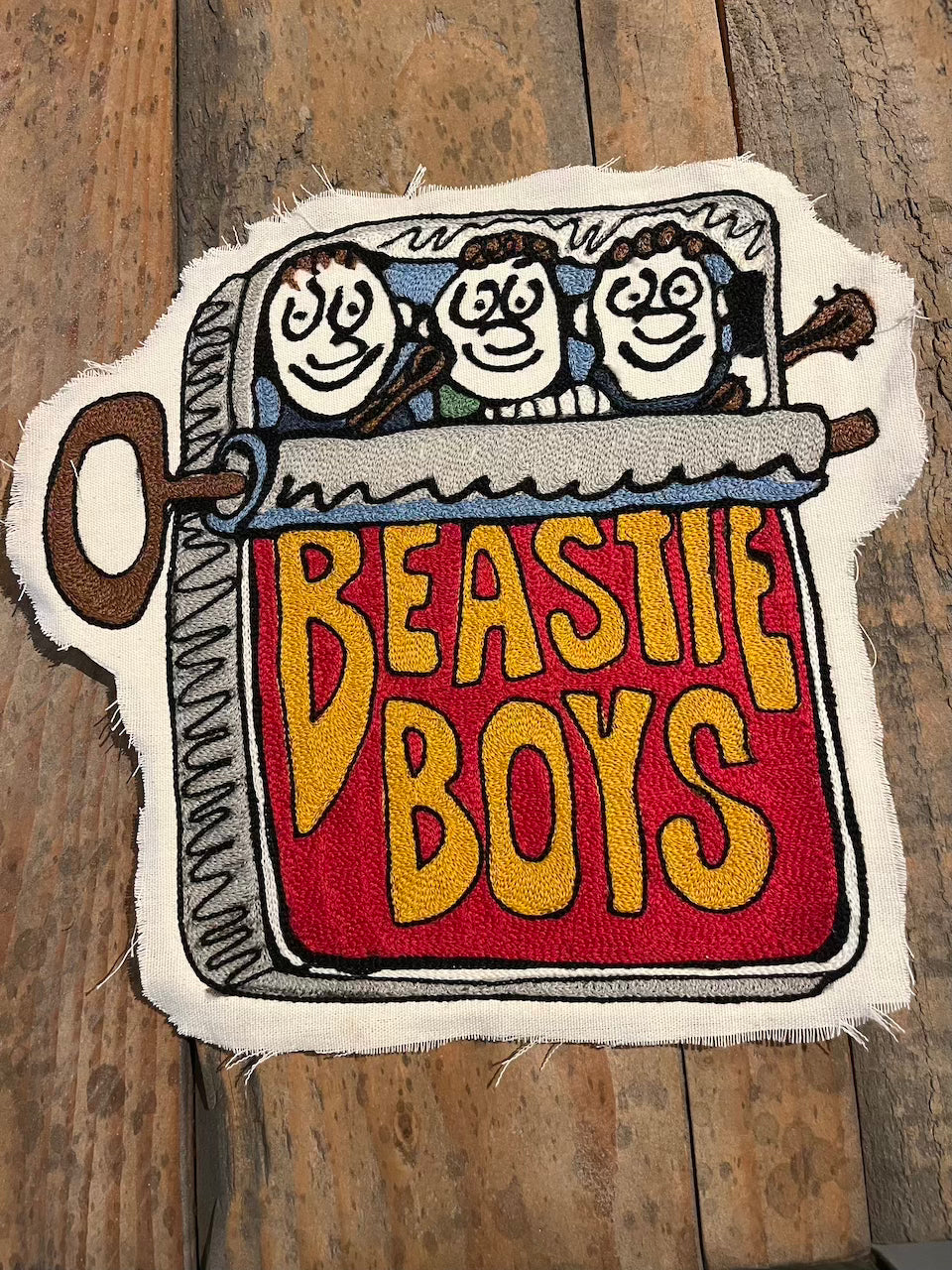 Beastie Boys Custom Chainstitched Embroidered Patch