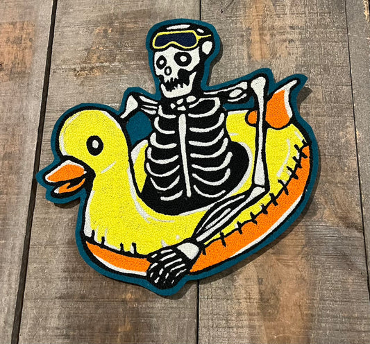 Ducky Chainstitched Patch
