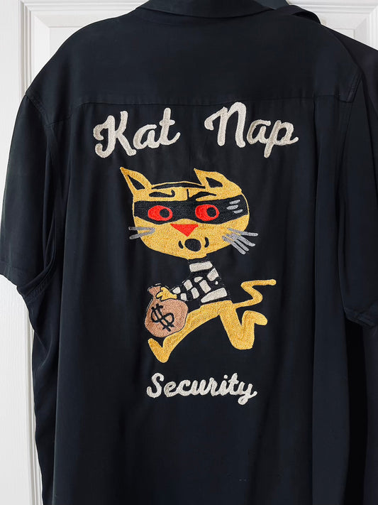 Kat Nap Custom Chainstitched Design
