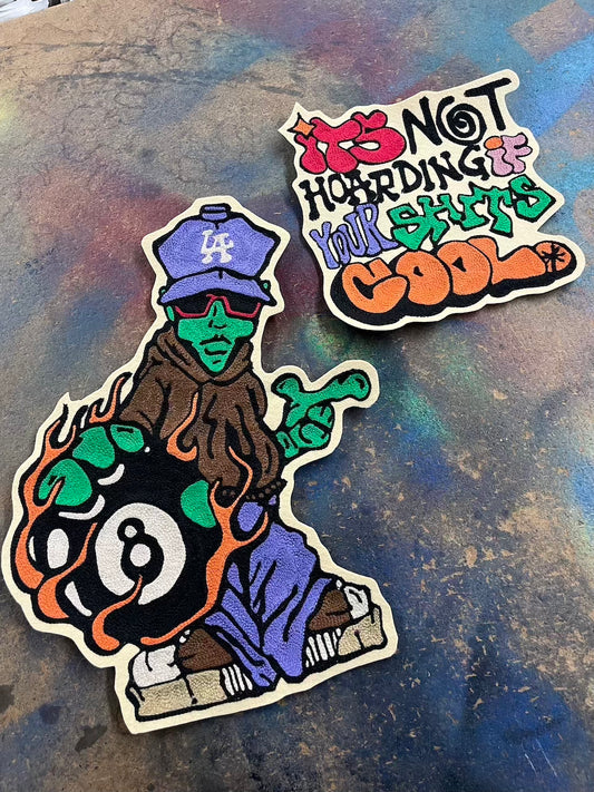 De La Nohl Custom Chainstitched Patch