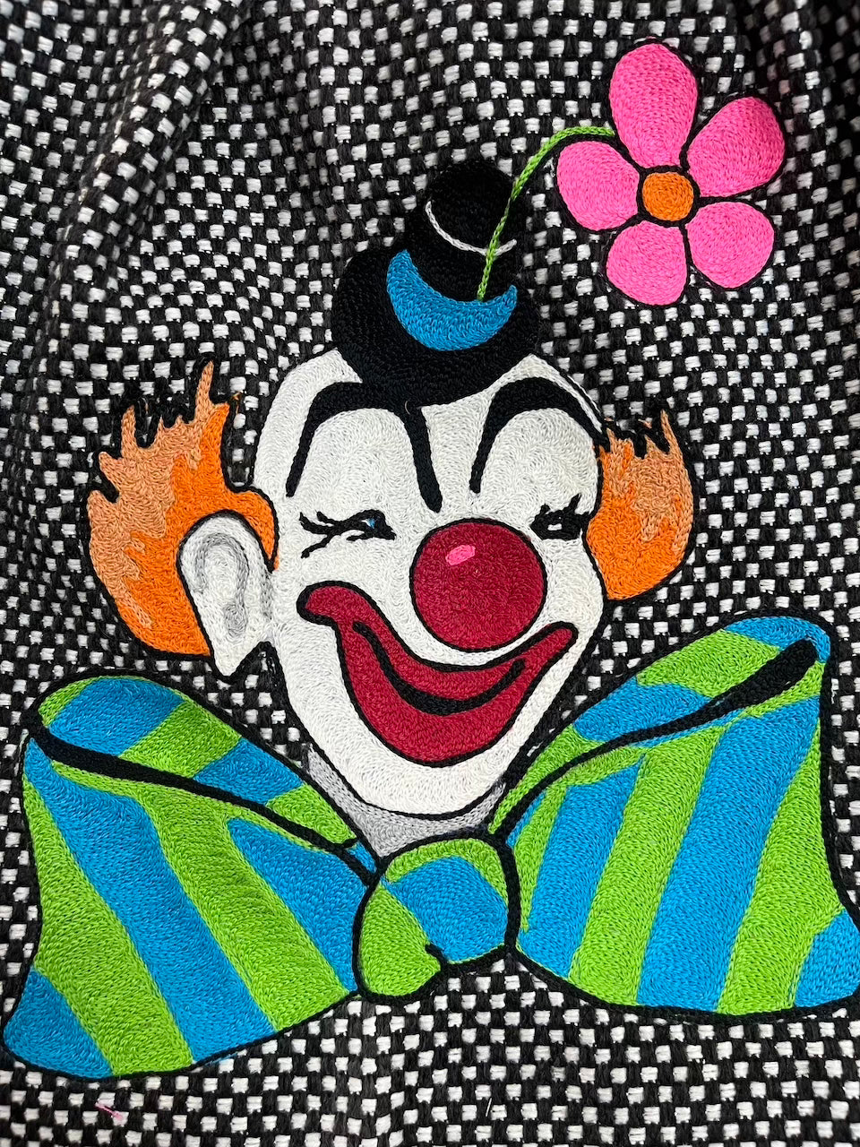 Clown Custom Chainstitched Design