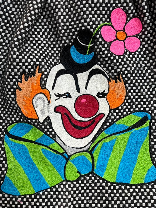 Clown Custom Chainstitched Design