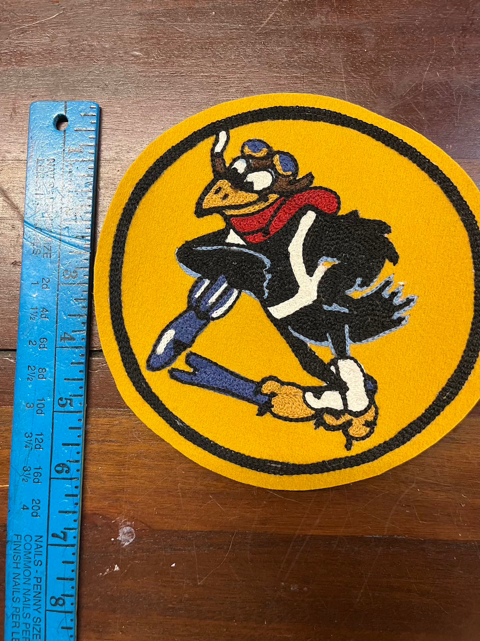 The Crow Chainstiched Patch- replica