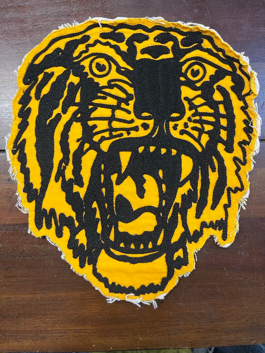 Sailor Jerry Tiger Tattoo Flash chainstitched patch