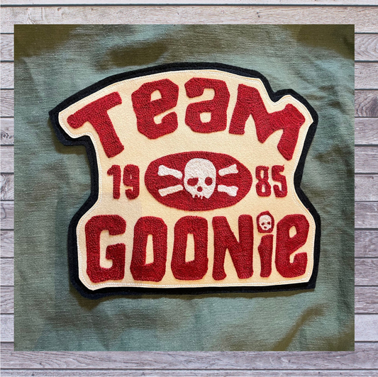 Custom Team Goonie 1985 Chainstitched Patch