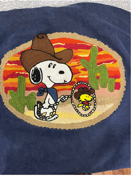 Howdy Partner Chainstitched Back Patch
