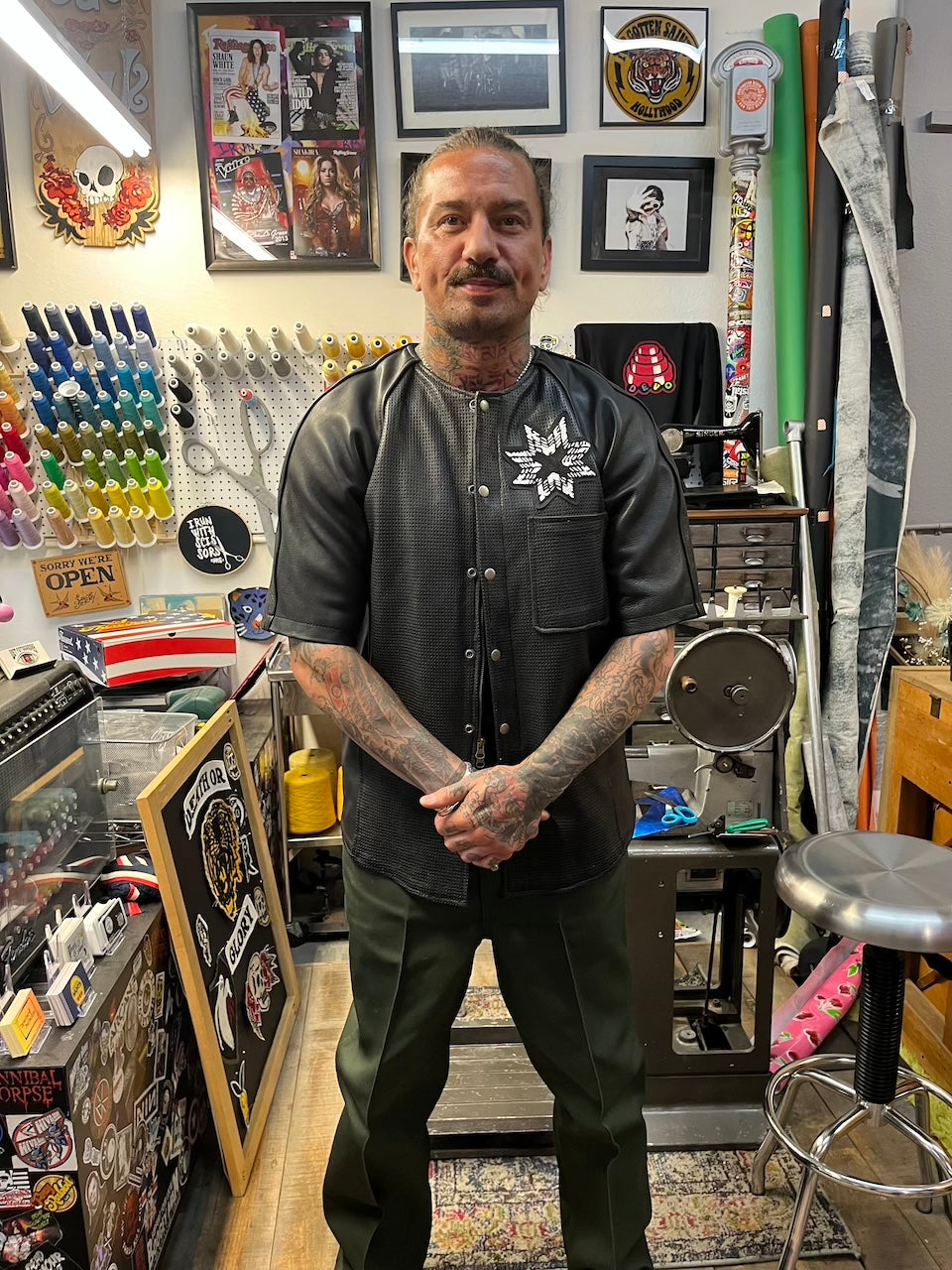 CH Silversmith Commissioned Front and back patch